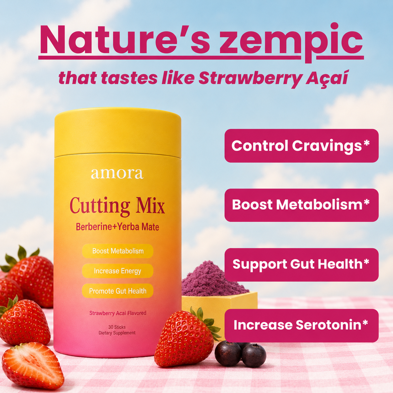 Berberine & Yerba Mate Cutting Mix